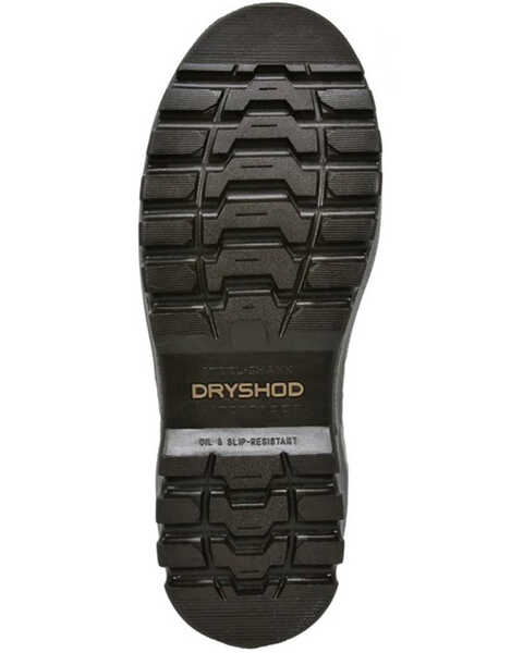 Dryshod Men's Mudslinger Non Marking Cool Clad Premium Rubber Farm Boots , Cream/brown, hi-res