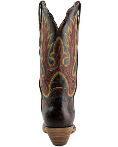 Image #5 - Dan Post Women's Fancy Penelope Western Boots - Snip Toe, Tan, hi-res