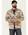 Image #1 - Howitzer Men's Armory Camo Print Long Sleeve Button-Down Shirt, Cream/brown, hi-res