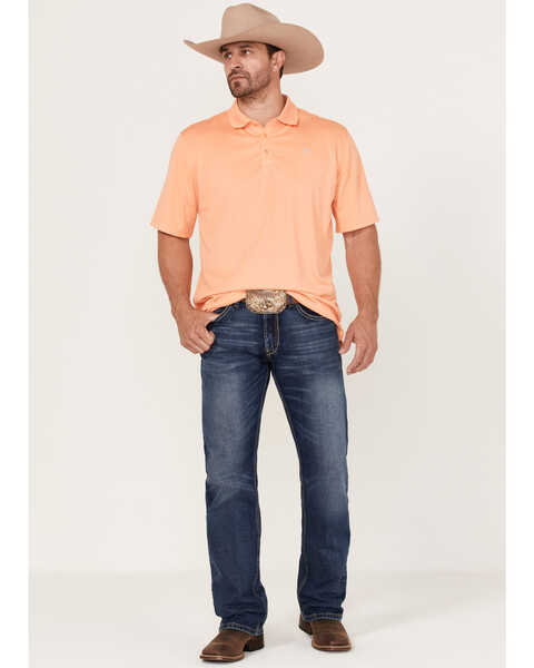 Image #2 - Ariat Men's Solid TEK Short Sleeve Polo Shirt , , hi-res