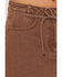Image #2 - Ashley Women's Boot Barn Exclusive Washed Denim Tie-Front Mini Skirt, Lt Brown, hi-res