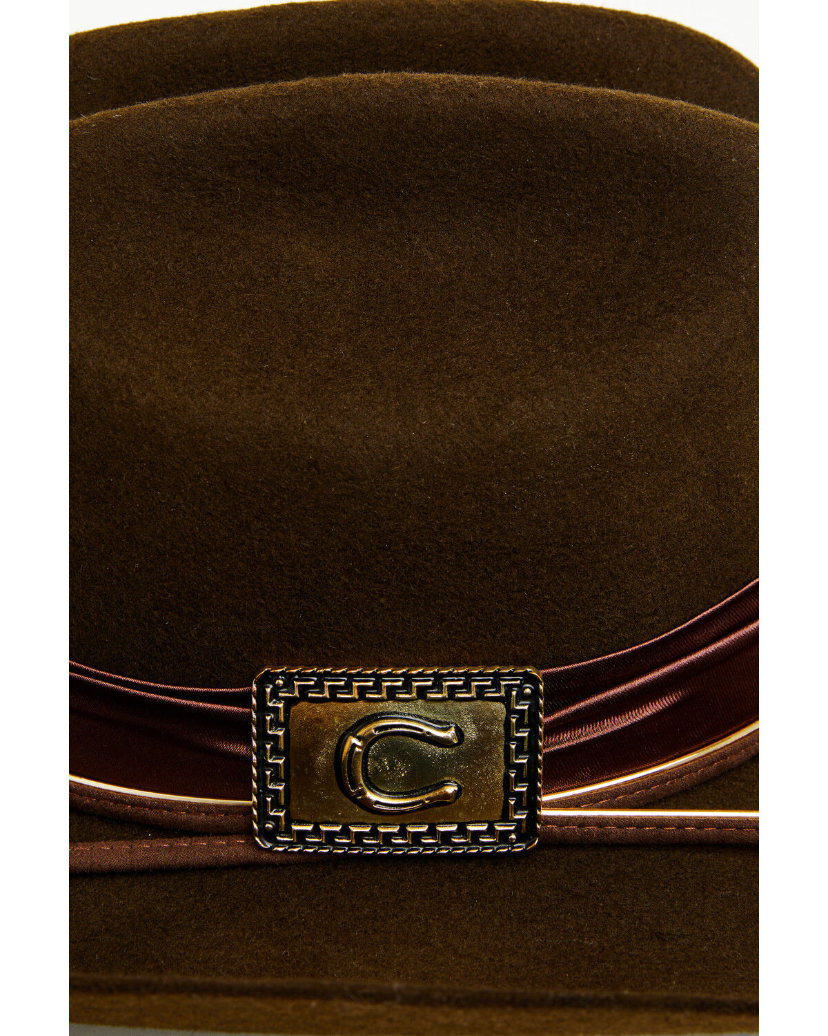Image #2 - Charlie 1 Horse X Lainey Wilson Women's Songbird Felt Western Hat, Chocolate, hi-res