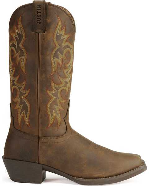 Image #2 - Justin Men's Stampede Western Apache Western Boots - Square Toe, , hi-res