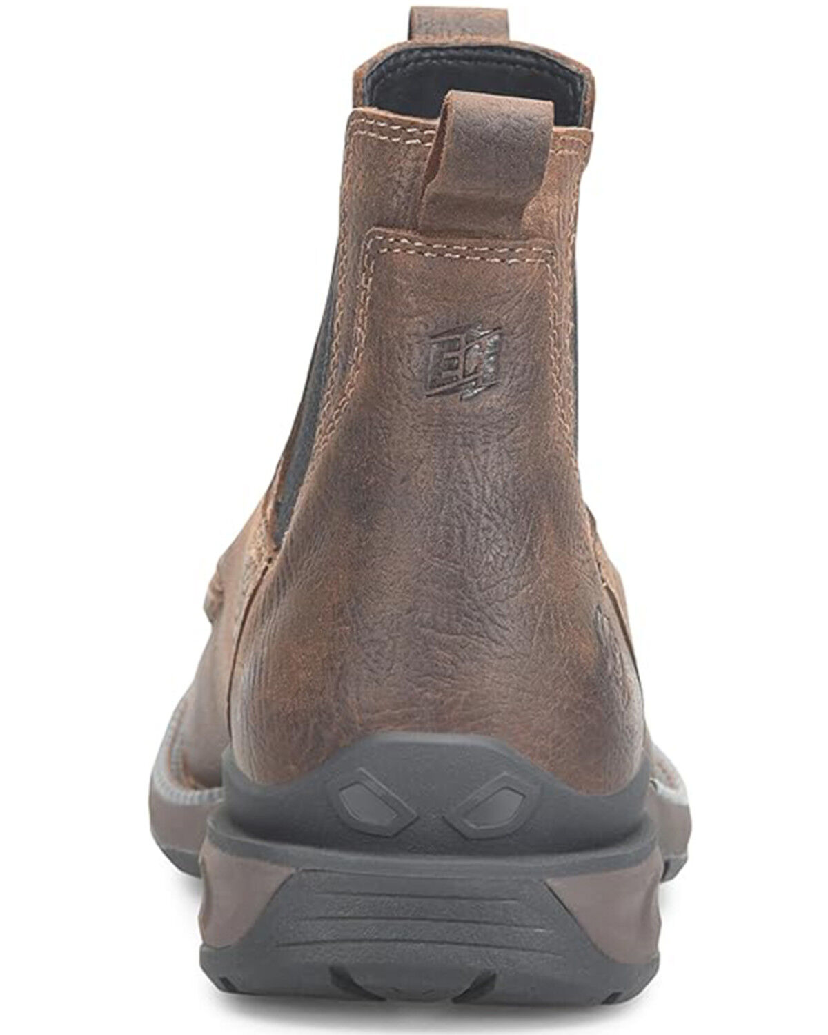 Image #5 - Phantom Rider Men's 6" Romeo Pull-On Ankle Boots - Moc Toe, Brown, hi-res