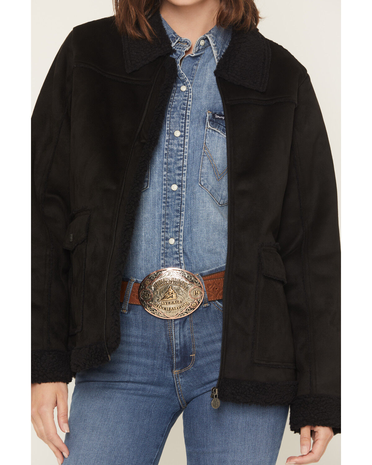 Image #3 - Outback Trading Co Women's Kimberly Jacket, Black, hi-res