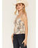 Image #1 - Shyanne Women's Pocono Floral Print Tie Cami, Beige, hi-res
