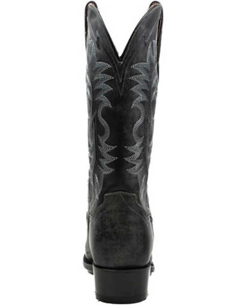 Image #5 - Dan Post Men's Elko 13" Distressed Western Boots - Medium Toe, Black, hi-res