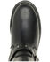 Image #6 - Harley Davidson Women's Addie Buckle Studded Motorcycle Boots - Round Toe, Black, hi-res