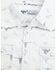Image #2 - Cowboy Hardware Toddler Boys' Branding Iron Short Sleeve Snap Western Shirt, White, hi-res