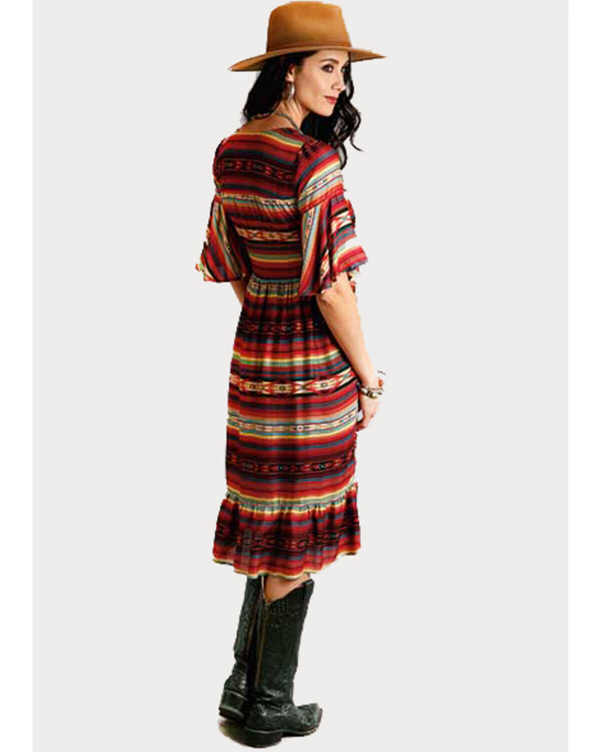 Image #2 - Stetson Women's Serape Print Dress, , hi-res