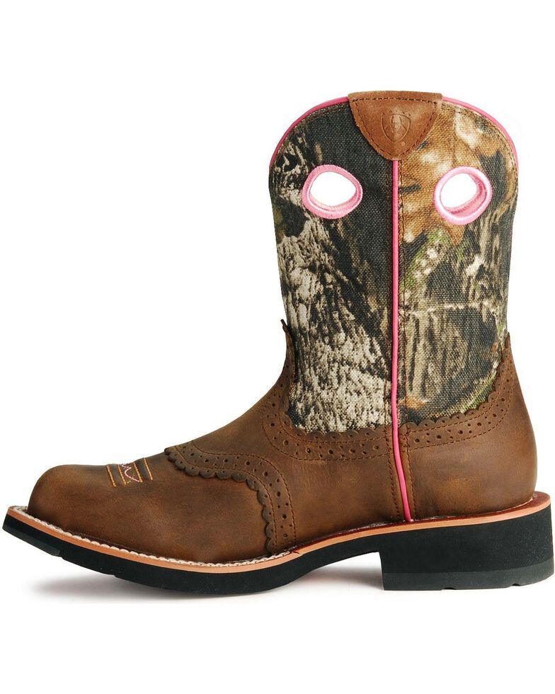 Ariat Women's Fatbaby Camo Western Boots Boot Barn
