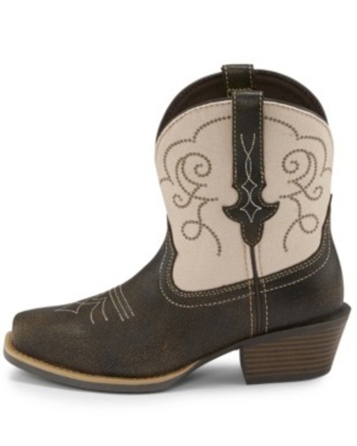 square toe western booties