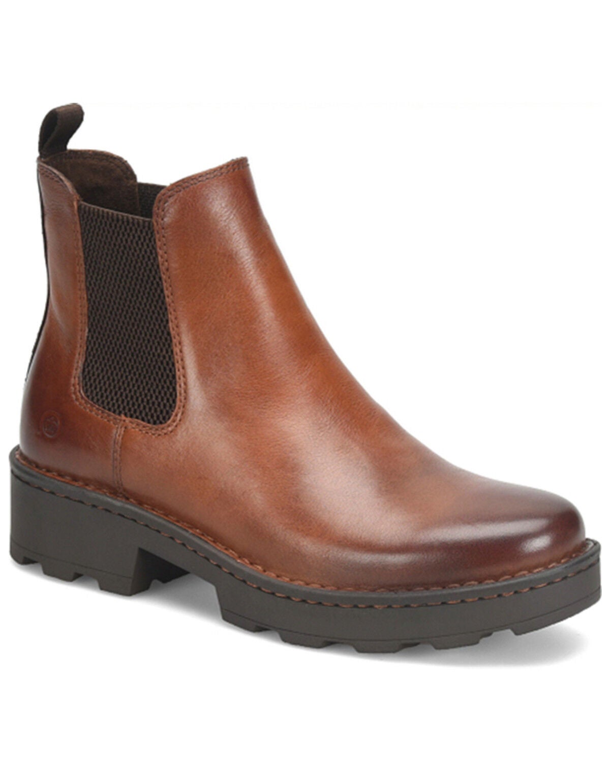 Born Women's Verona Chelsea Boots - Round Toe, Brown, hi-res
