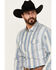 Image #2 - Scully Men's Serape Striped Long Sleeve Pearl Snap Western Shirt, , hi-res