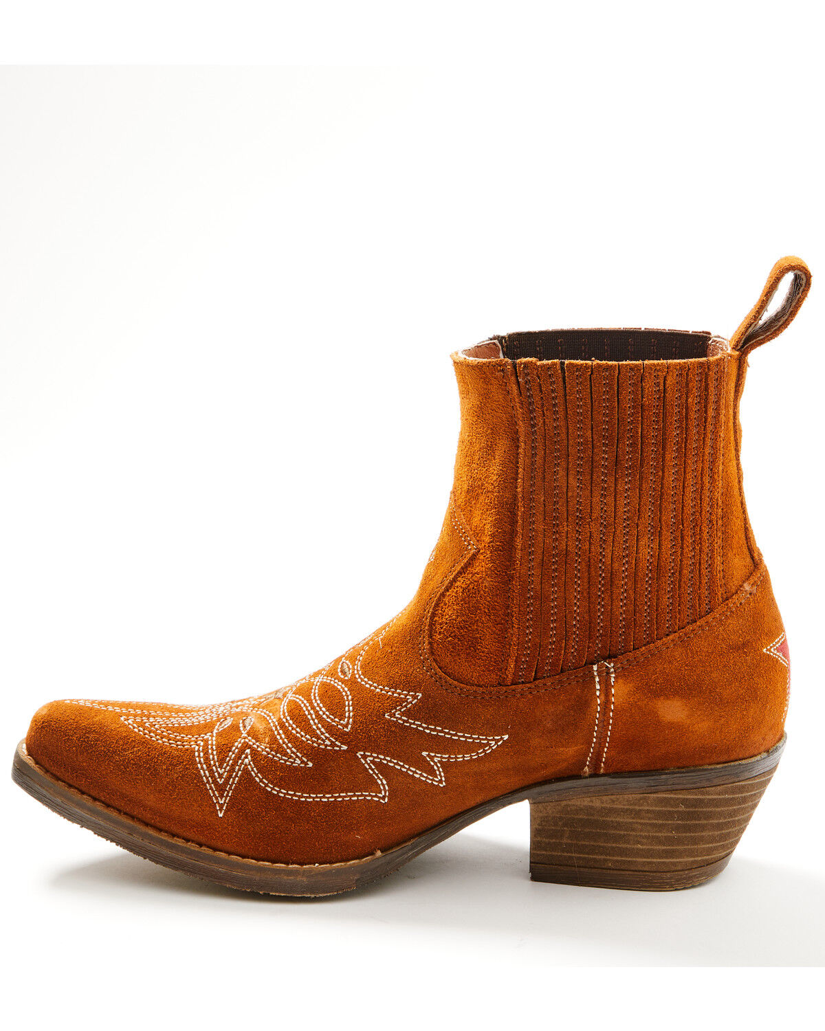 Idyllwind Women's Wildfire Suede Western Booties - Snip Toe