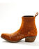 Image #3 - Idyllwind Women's Wildfire Suede Western Booties - Snip Toe, Brown, hi-res