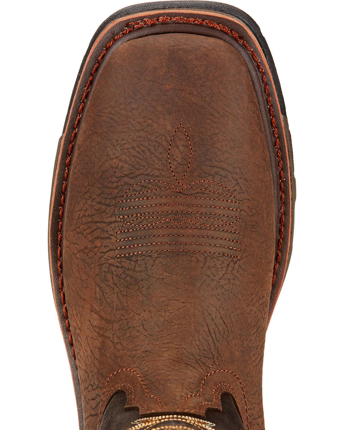Image #4 - Ariat Men's WorkHog® H2O Western Work Boots - Soft Toe, Brown, hi-res