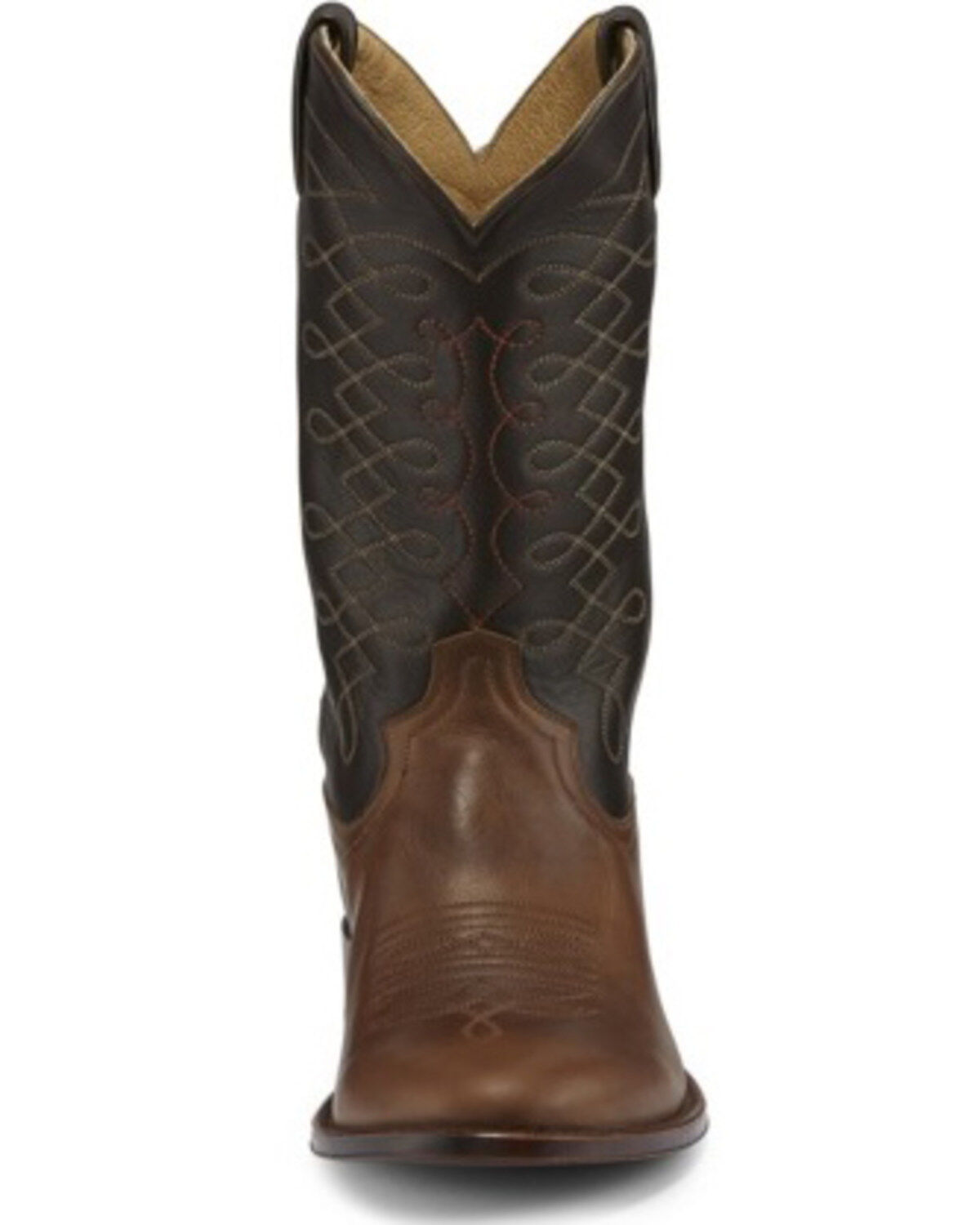 Tony Lama Men's Patron Fossil Western