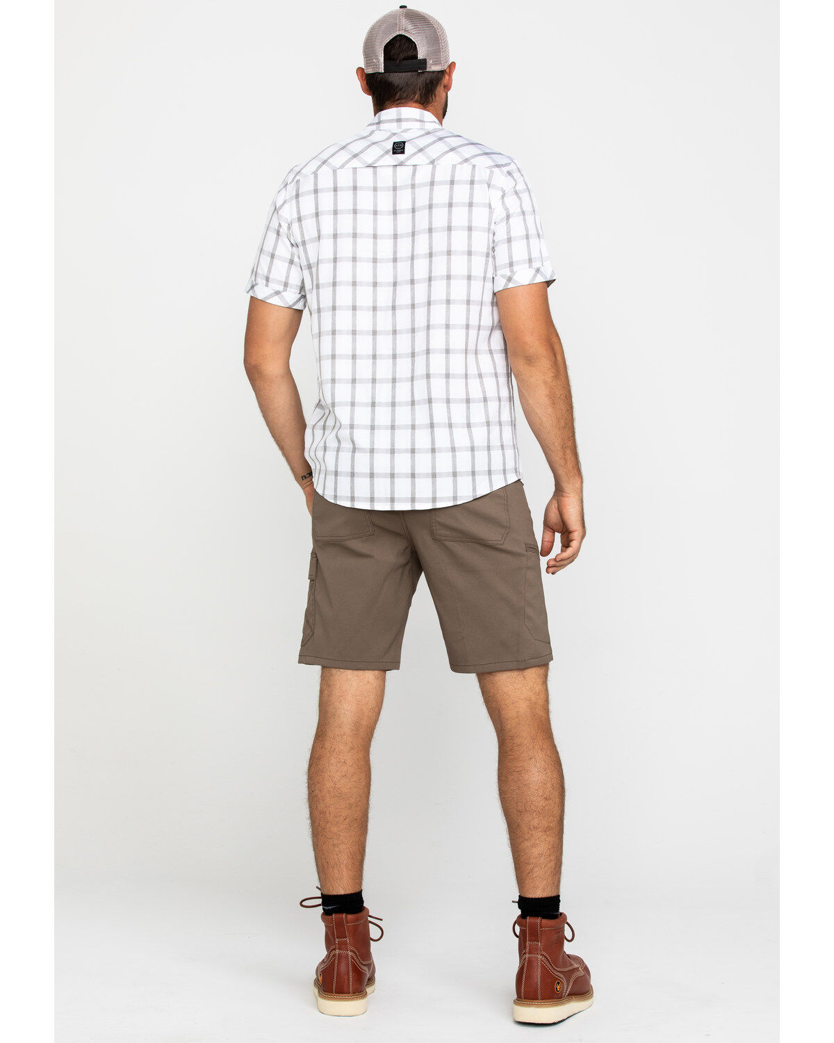 Image #5 - ATG by Wrangler Men's Morel Utility Asymmetric Cargo Shorts - Big, , hi-res