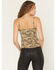 Image #4 - Miss Me Women's Camo Print Bow Tank, Green, hi-res