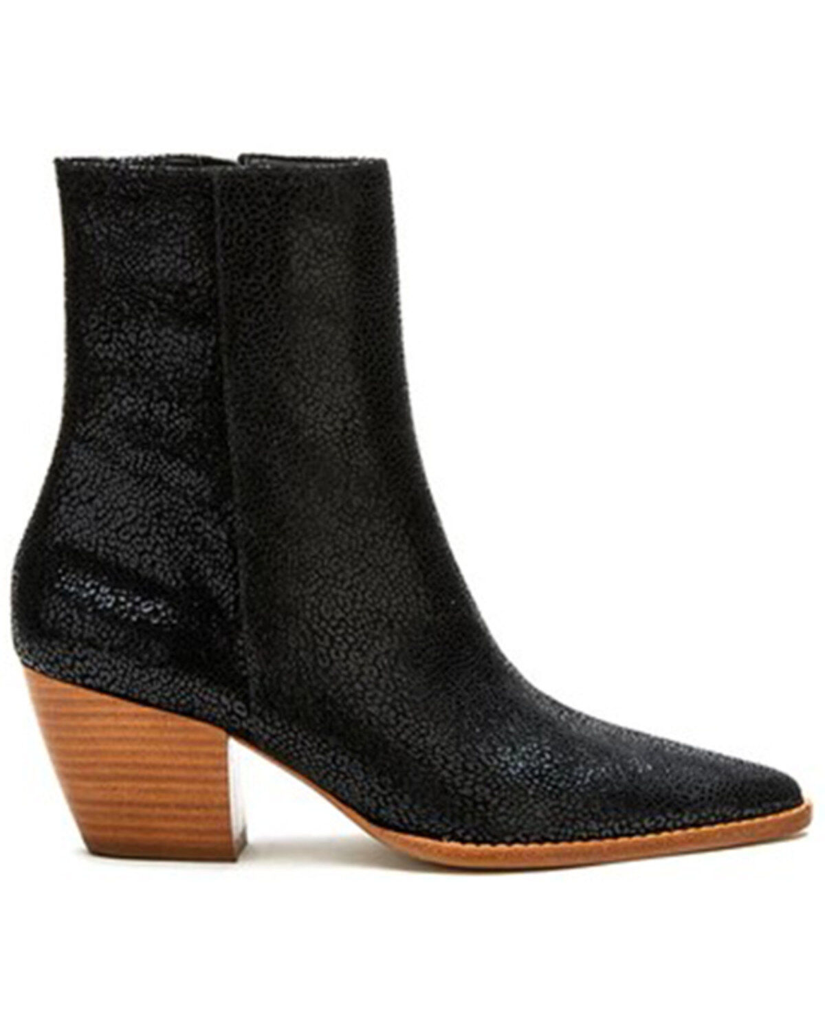 Image #2 - Matisse Women's Caty Ankle Booties - Snip Toe, Black, hi-res