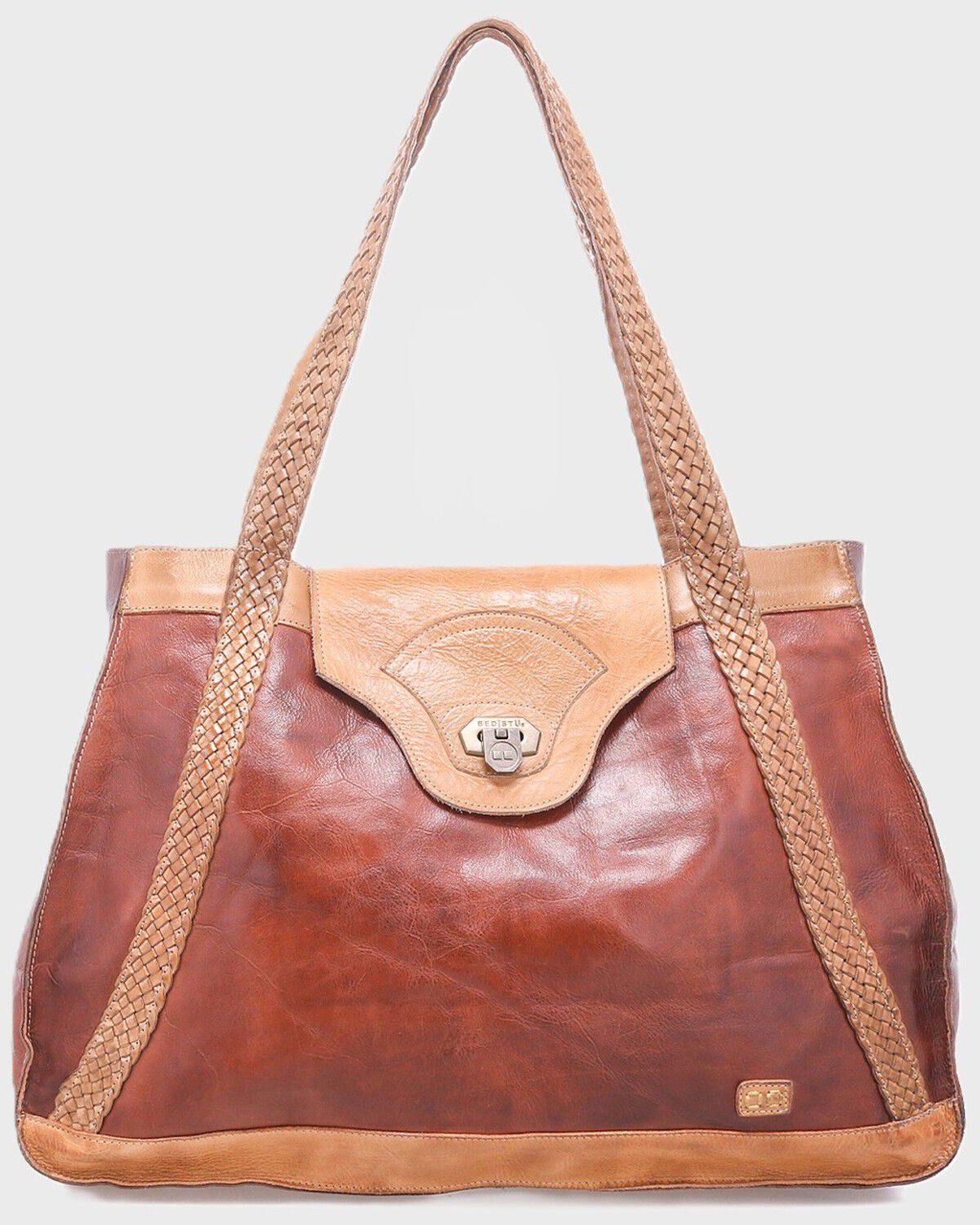 Image #1 - Bed Stu Women's Proper Shoulder Bag, Brown, hi-res
