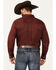 Image #4 - Cody James Men's Basic Twill Long Sleeve Button-Down Performance Western Shirt - Big, Wine, hi-res