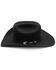 Image #2 - Stetson Men's Apache 4X Buffalo Felt Hat, Black, hi-res