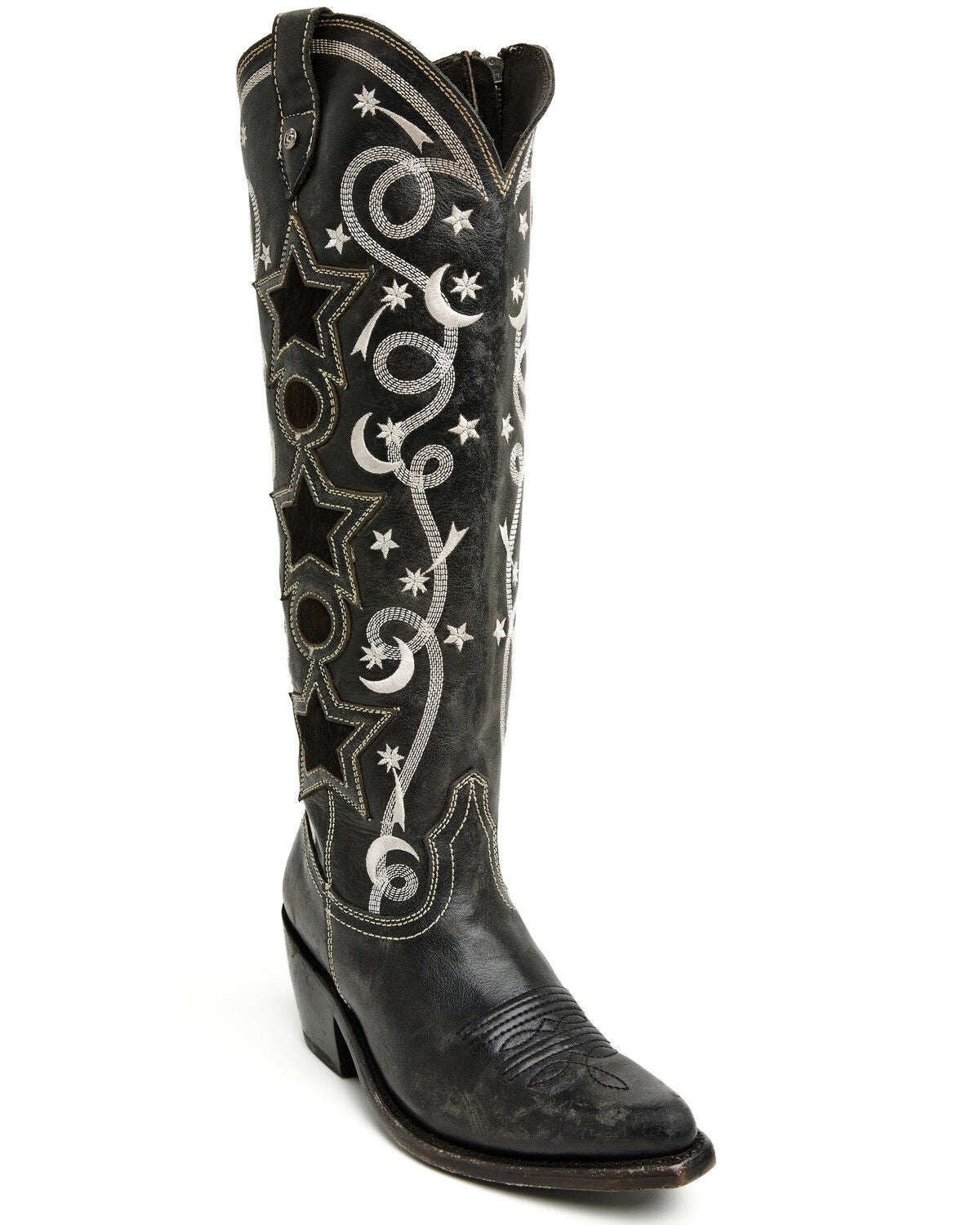 Liberty Black Women's Nagore Tall Western Boots - Snip Toe, Black, hi-res
