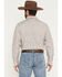 Image #4 - Gibson Trading Co Men's Mind Trap Paisley Print Long Sleeve Snap Western Shirt - Big, Ivory, hi-res