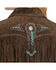 Image #7 - Scully Fringe & Beaded Boar Suede Leather Jacket, Chocolate, hi-res
