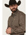 Image #2 - Cinch Men's Medallion Print Long Sleeve Button-Down Western Shirt, Black, hi-res