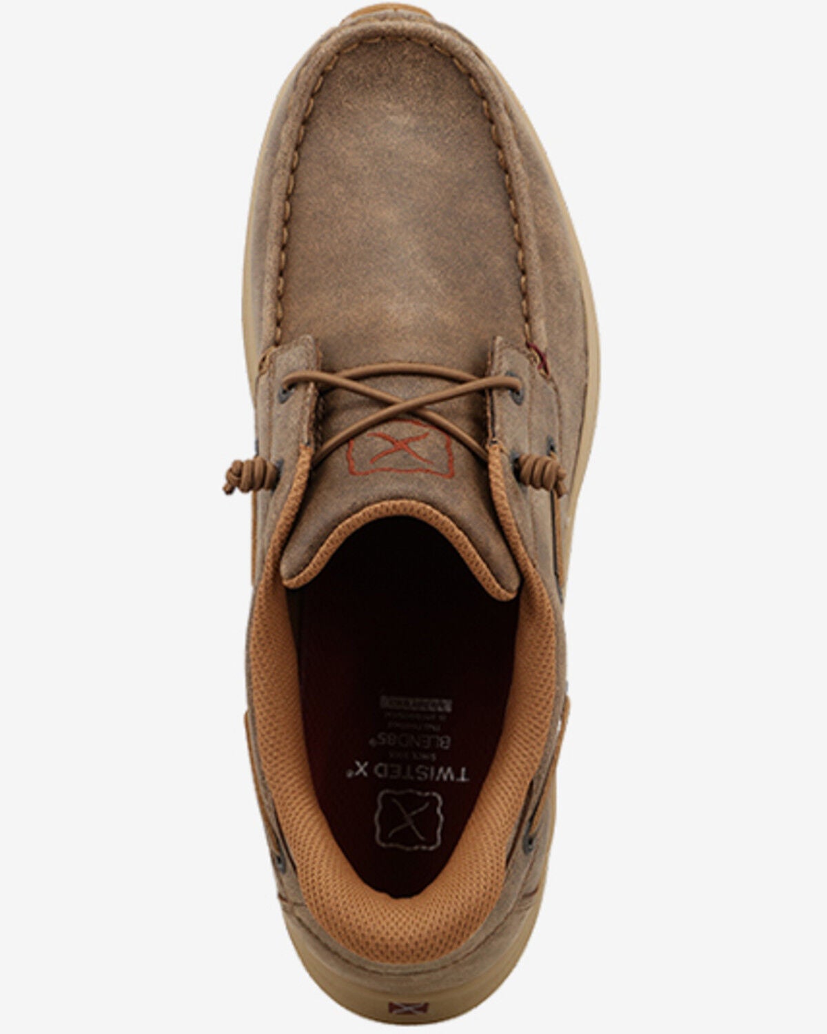 Image #6 - Twisted X Men's Feather X&trade; EZ On Casual Shoes - Moc Toe, Brown, hi-res