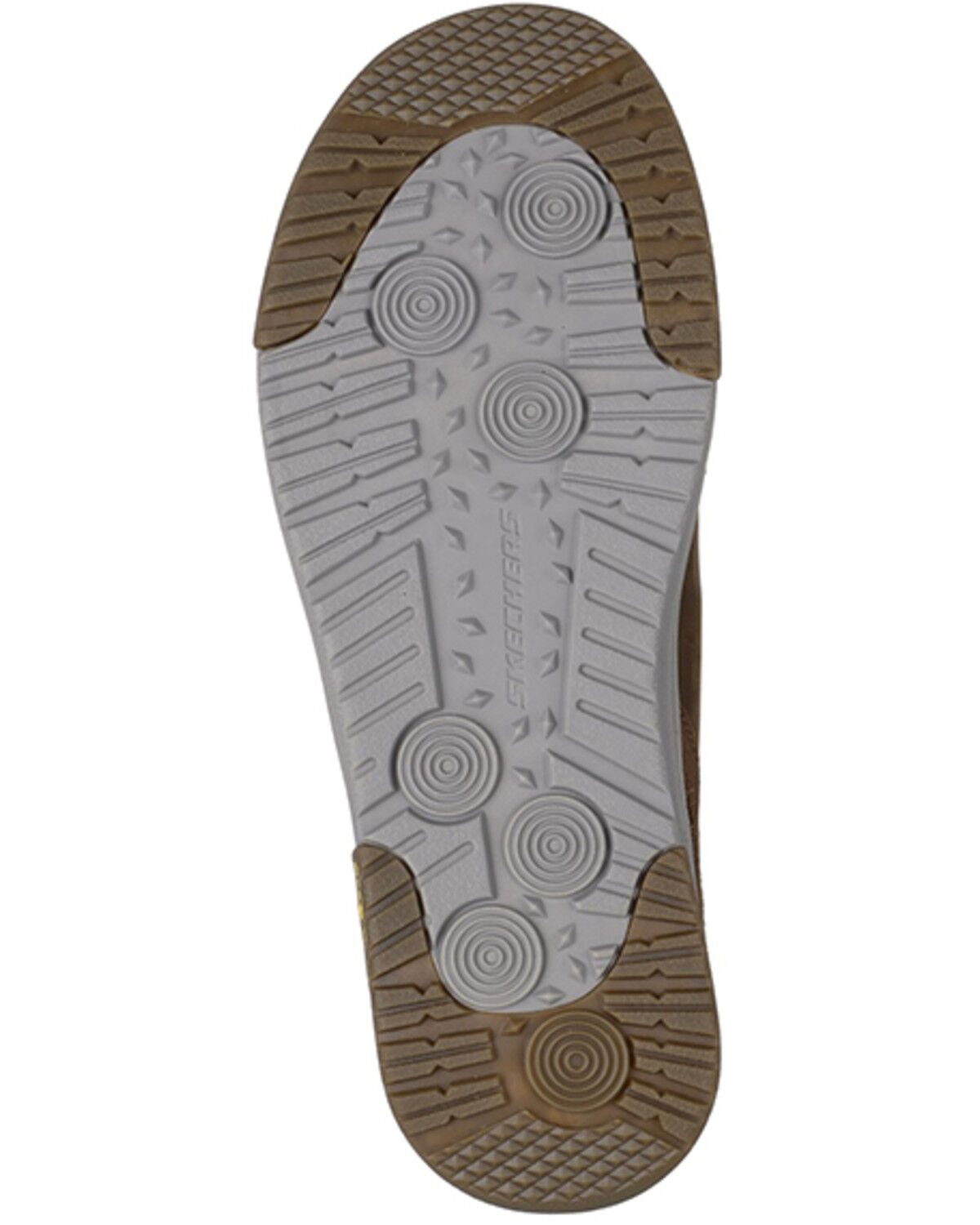 Image #5 - Skechers x John Deere Men's Relaxed Fit Melson 2.0 Slip-On Shoes - Moc Toe, Distressed Brown, hi-res