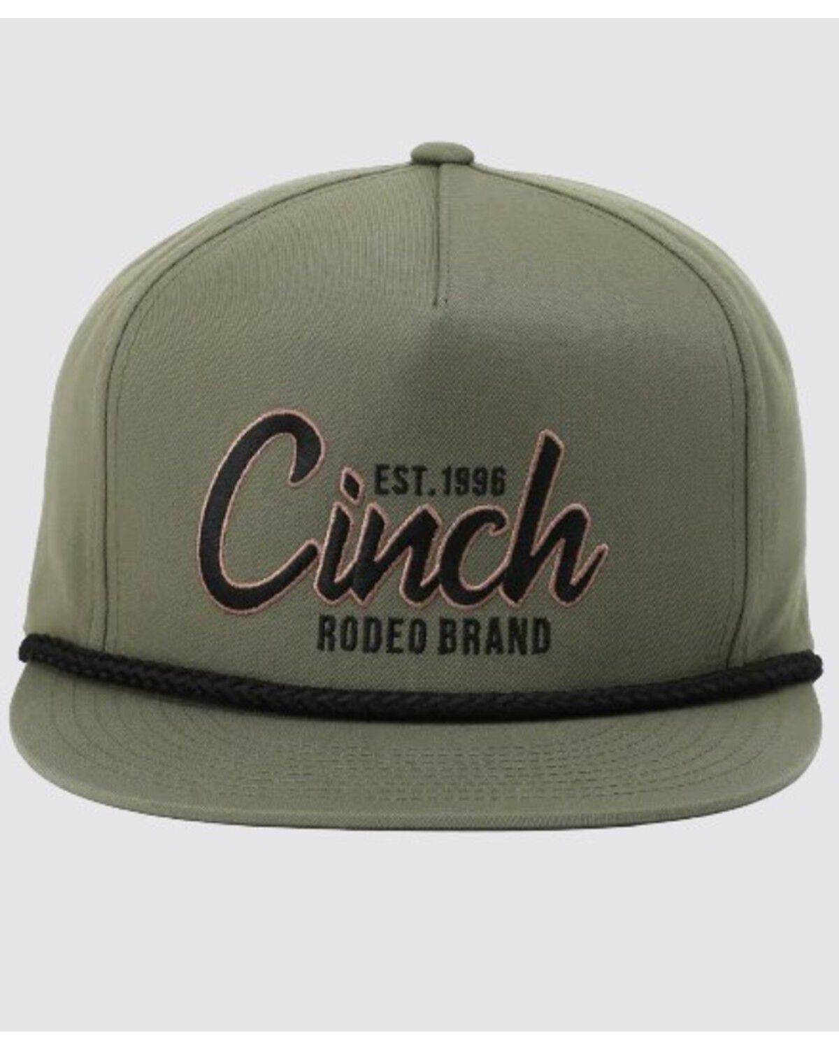 Image #1 - Cinch Men's Rodeo Brand Ball Cap, Olive, hi-res