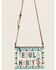 Image #2 - Idyllwind Women's Tequila Money Beaded Crossbody Bag , Turquoise, hi-res