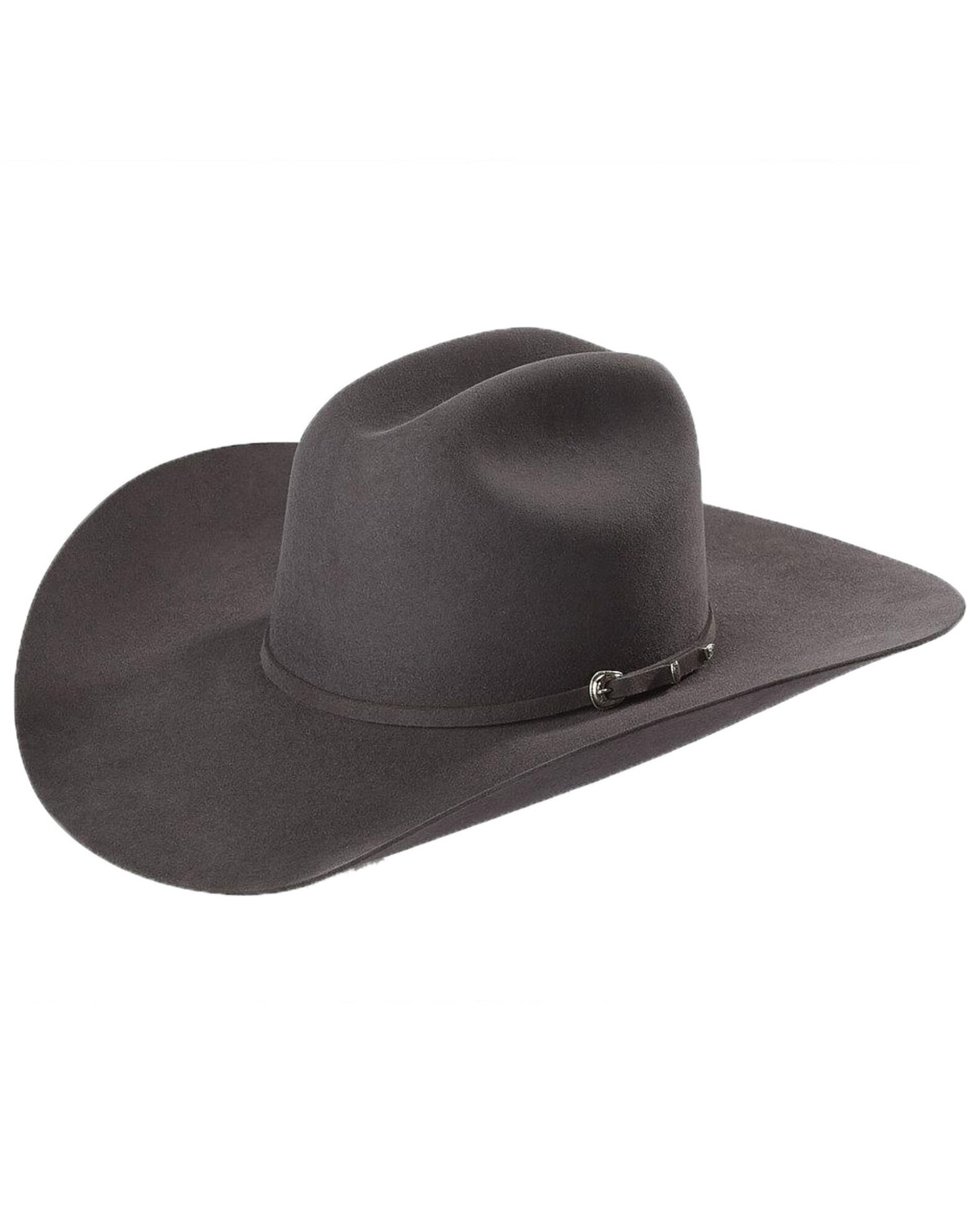 Charcoal grey cowboy hat top