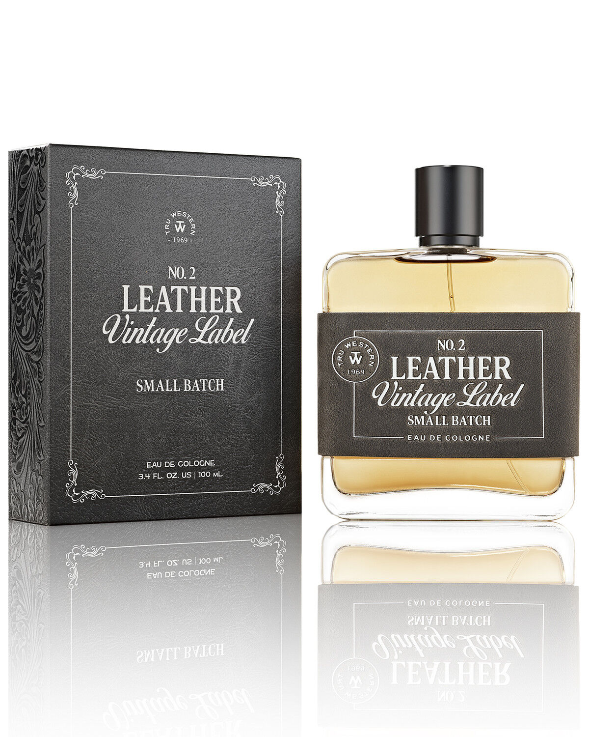 Image #1 - Tru Fragrances Men's No. 2 Vintage Label Small Batch Eau de Cologne, No Color, hi-res