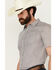 Image #2 - Gibson Men's Gold Cave Plaid Print Short Sleeve Button-Down Western Shirt, Multi, hi-res