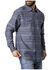 Image #3 - Kimes Ranch Men's Ortega Southwestern Striped Print Long Sleeve Button-Down Western Shirt, Indigo, hi-res
