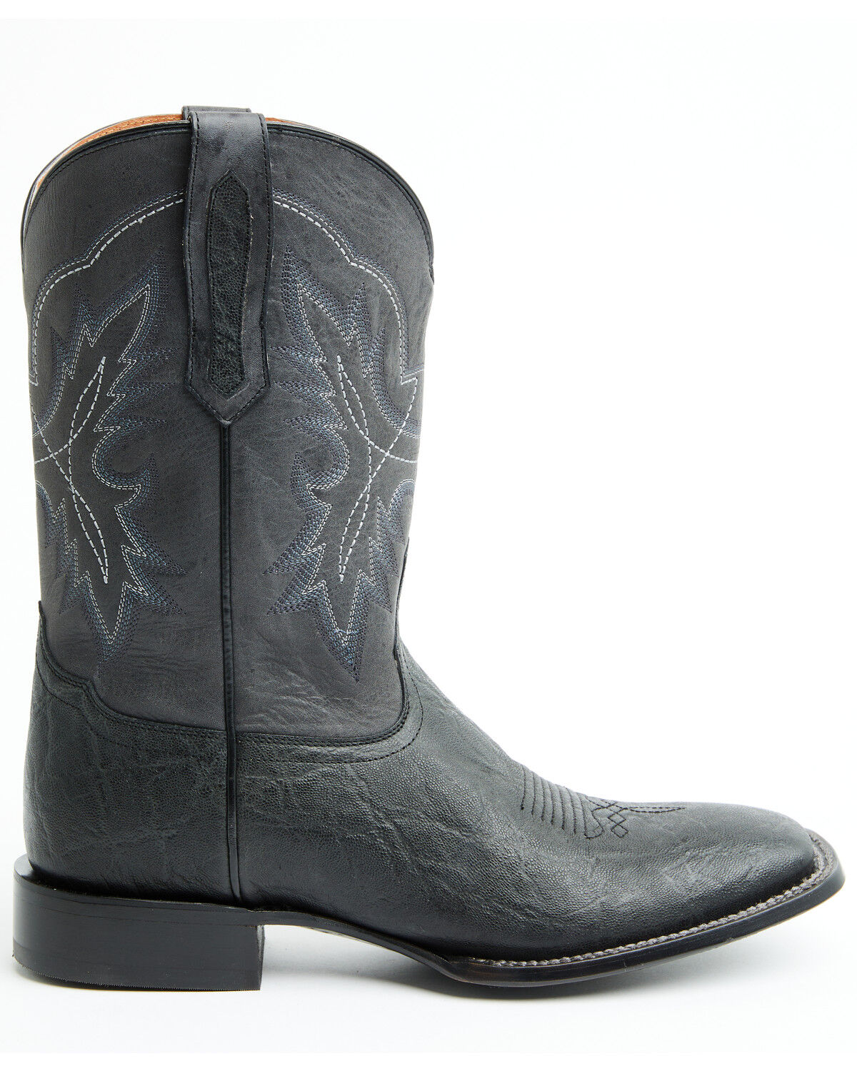 Image #2 - Cody James Men's Linwood Western Boots - Broad Square Toe, Black, hi-res