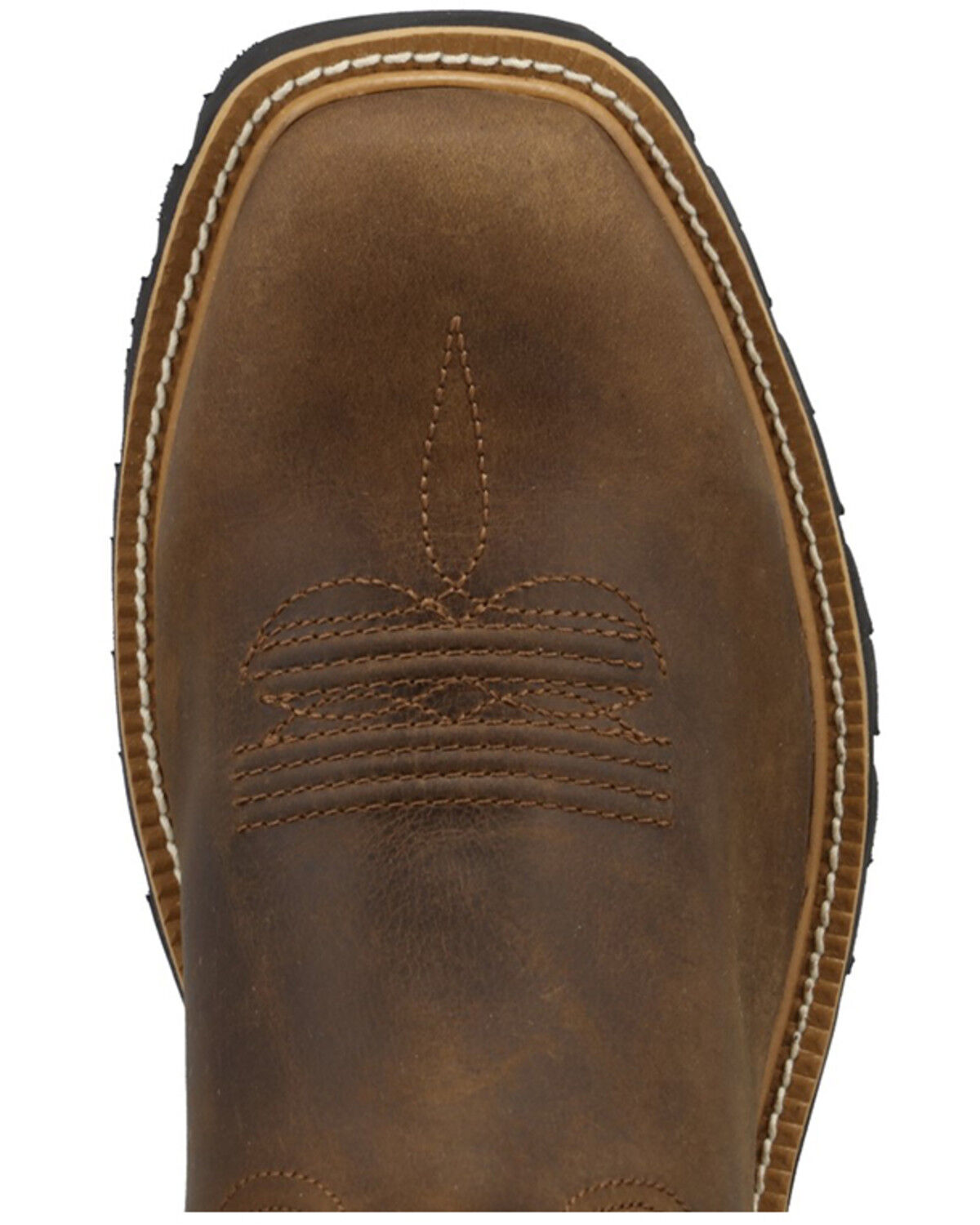 Image #6 - Twisted X Men's 11" Tech X™ Performance Western Boots - Broad Square Toe, Brown, hi-res
