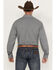 Cinch Men's Floral Medallion Print Button Down Western Shirt , Grey, hi-res