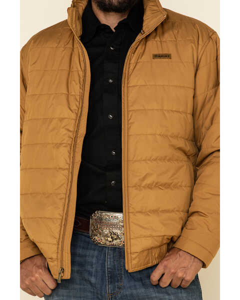Image #4 - Ariat Men's Brown Mosier Quilted Concealed Carry Jacket, , hi-res