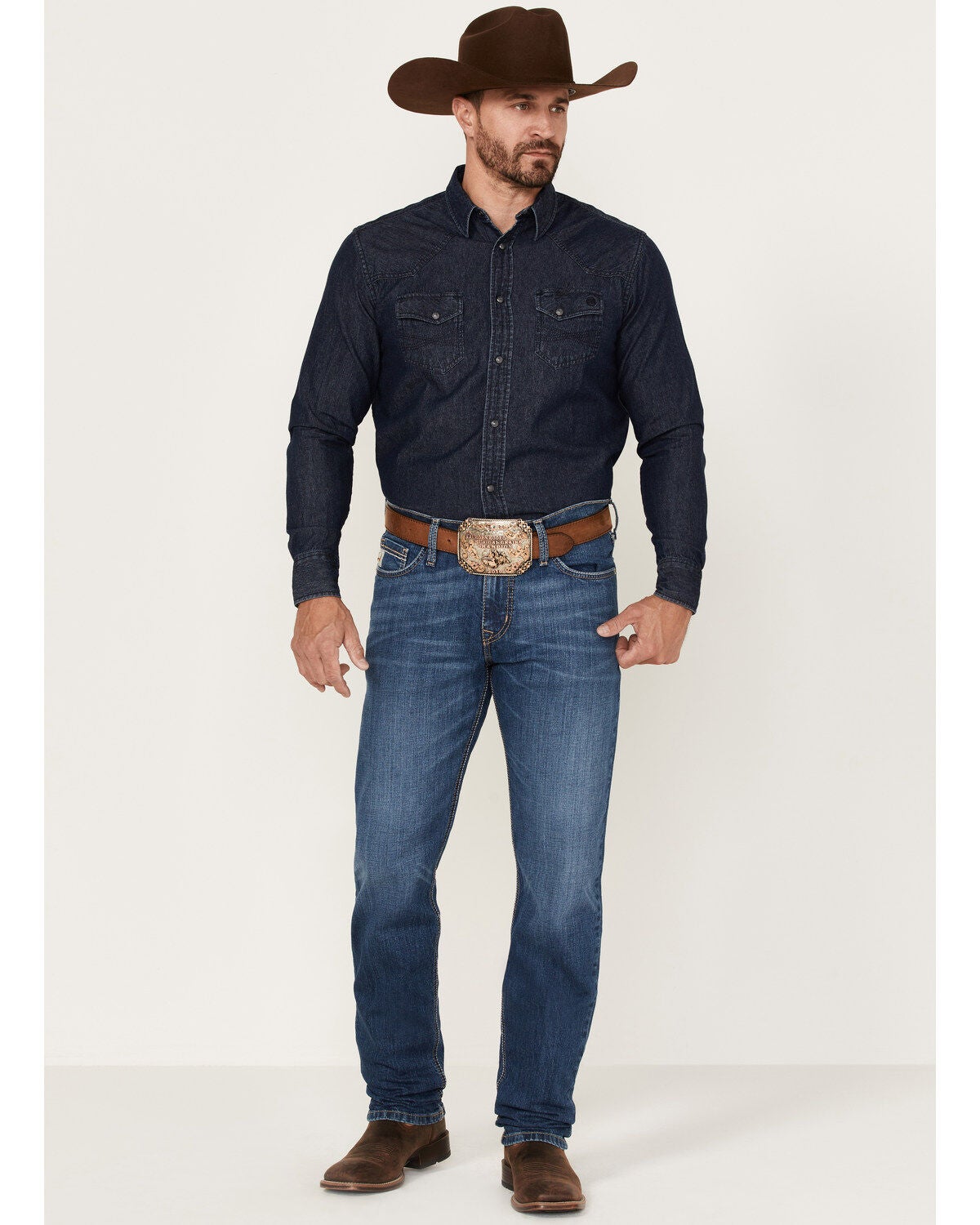Cinch Men's Jesse Medium Stonewash 