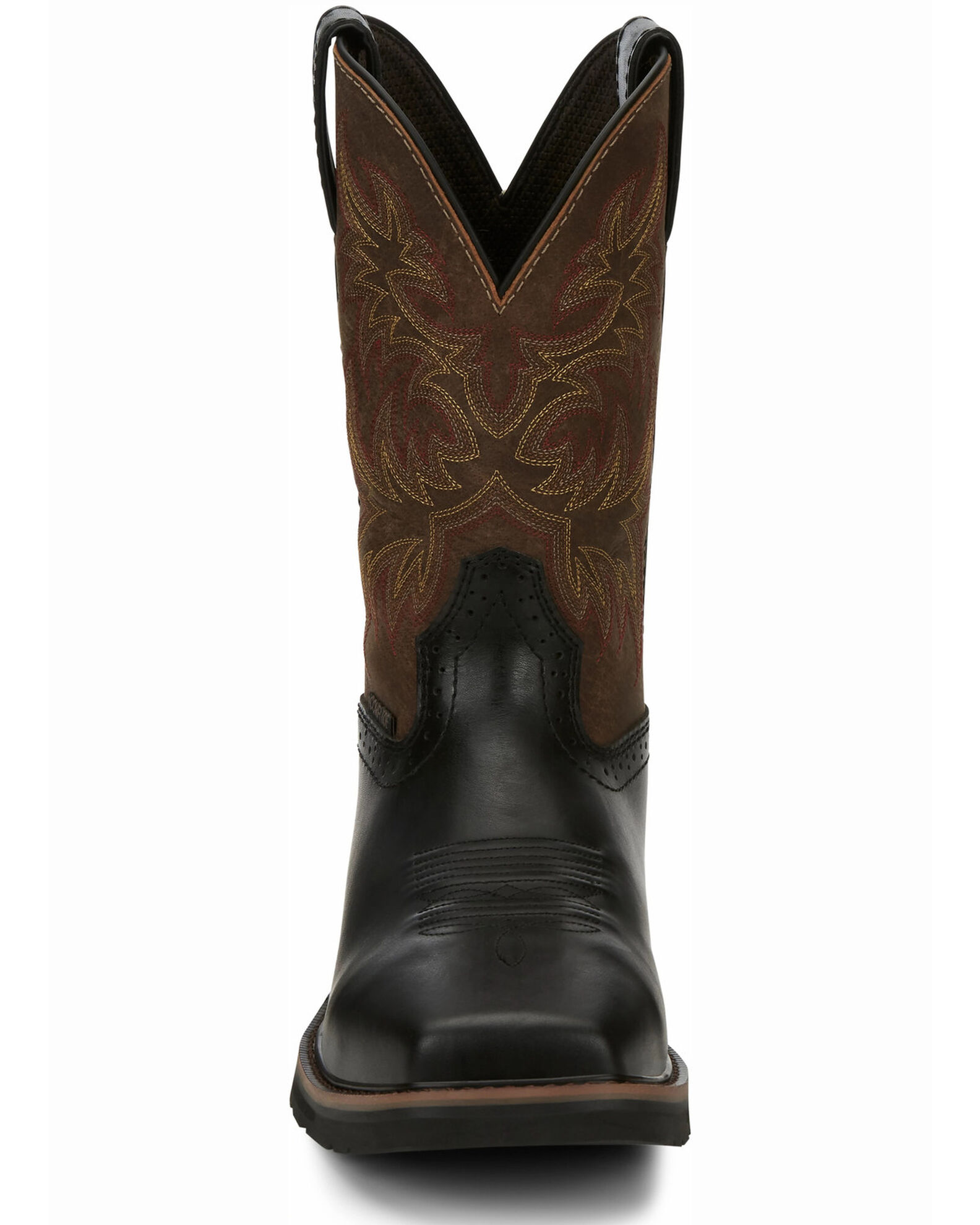 Justin Men's Driller Western Work Boots Composite Toe