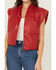 Image #3 - Revel Women's Puffer Vest, Red, hi-res