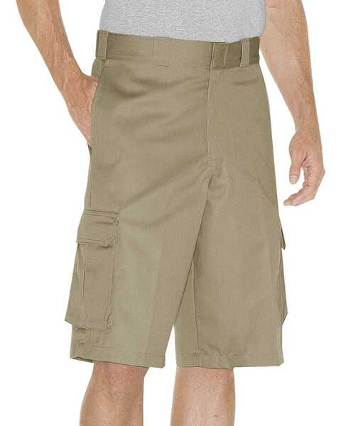 Image #1 - Dickies Twill Cargo Shorts, Sand, hi-res
