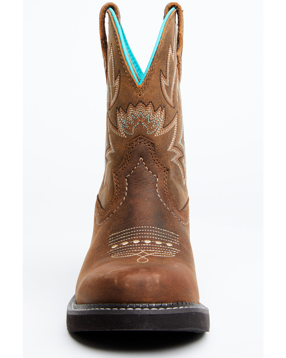Image #4 - Shyanne Women's Fillies Dandelion Western Boots - Round Toe, Brown, hi-res