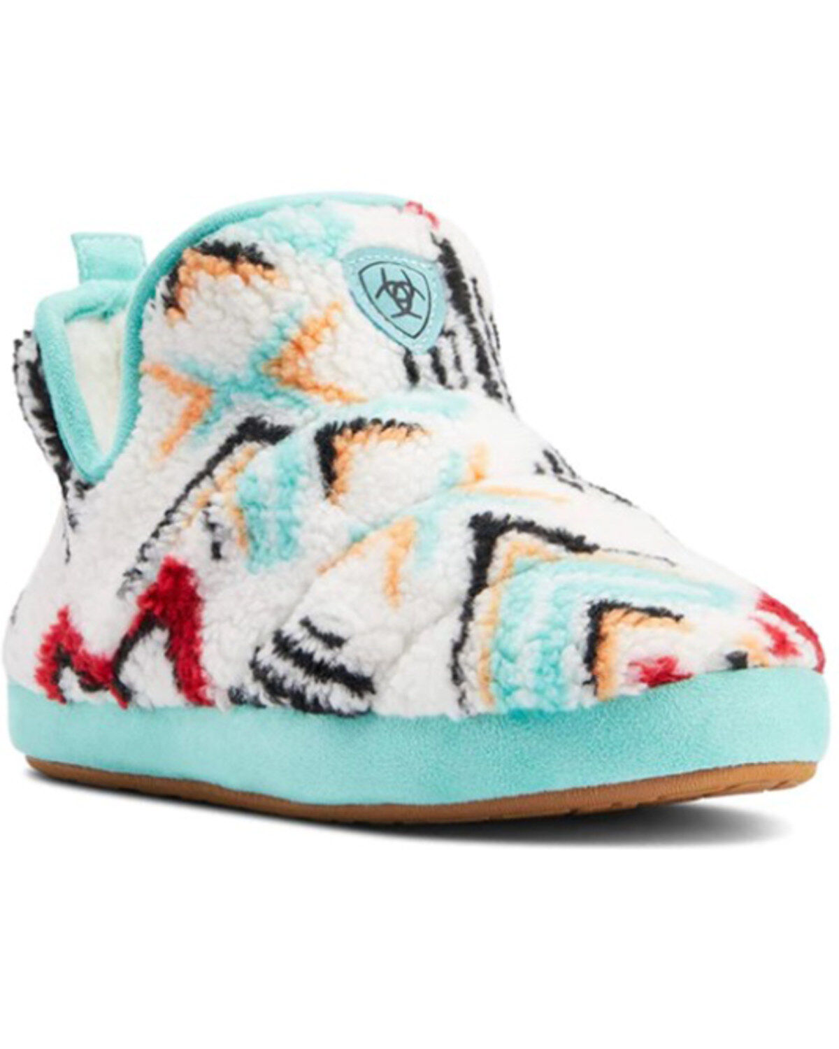 Ariat Women #39 s Fleece Lined Slipper Round Toe Multi